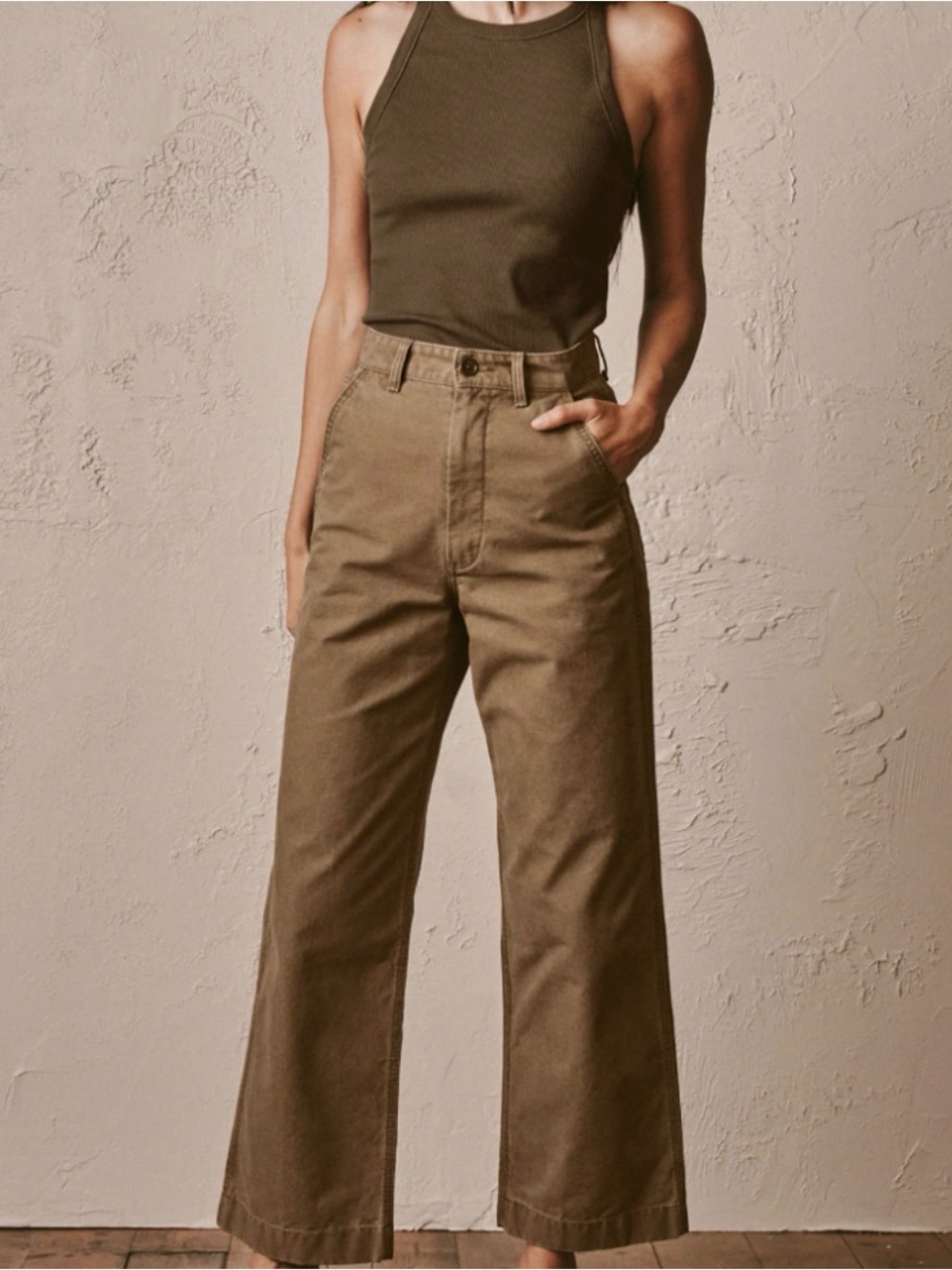 Buck Mason Women’s High Rise Pants